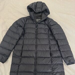 Aritzia The New Little Puff Mid Length Navy